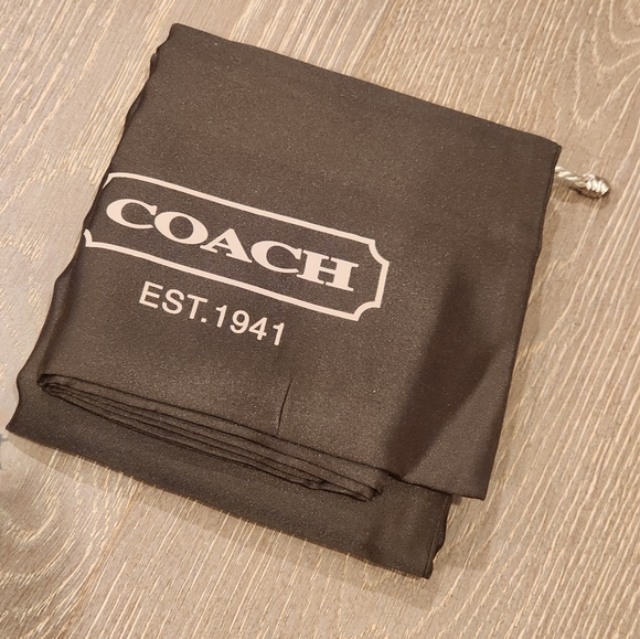 COACH SATEEN DUST STORAGE BAG DUSTER PROTECTION 23 x 19 - BROWN - Picture 2 of 3